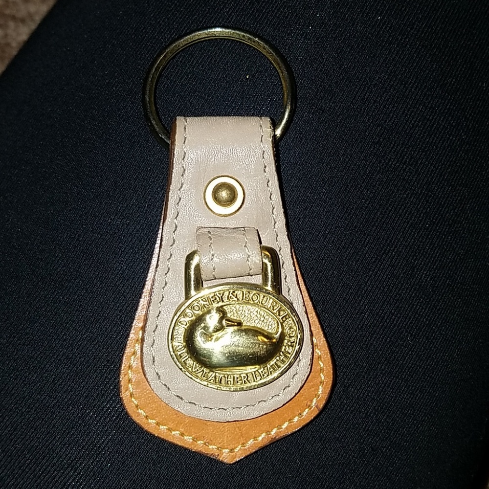 Dooney & Bourke Leather Key Fob
